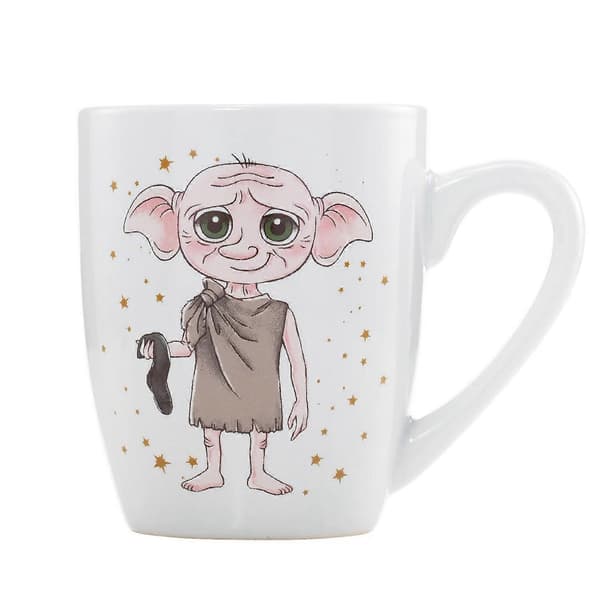 【YD】Dobby Mugg- och strumpset för damer Whit White One Size