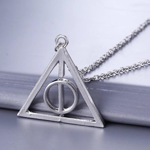 Harry Potter Halsband - Deathly Hallows - Deathly Hallows - silver