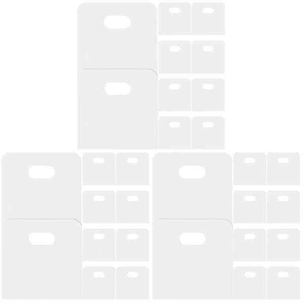 【YD】Vertical Blind Repair Tabs Blind Stems Replacement for 120 Pcs Curtains