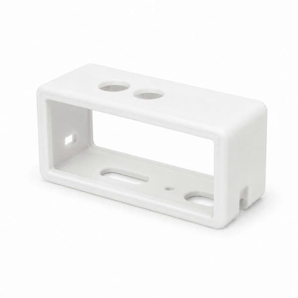 Kamerasilikonram skyddsfodral för Kodak Charmera nyckelring / Charmera 1987 White