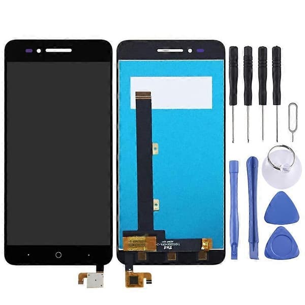 (Ny) LCD-skærm til ZTE Blade A610 A610C med Digitizer Fuld Samling Black