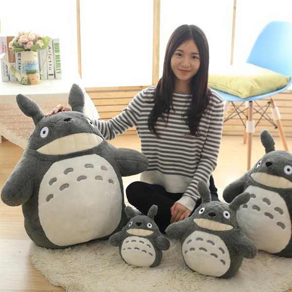 30CM Kawaii Totoro plysjleker utstoppet myk Totoro-pute til dyr