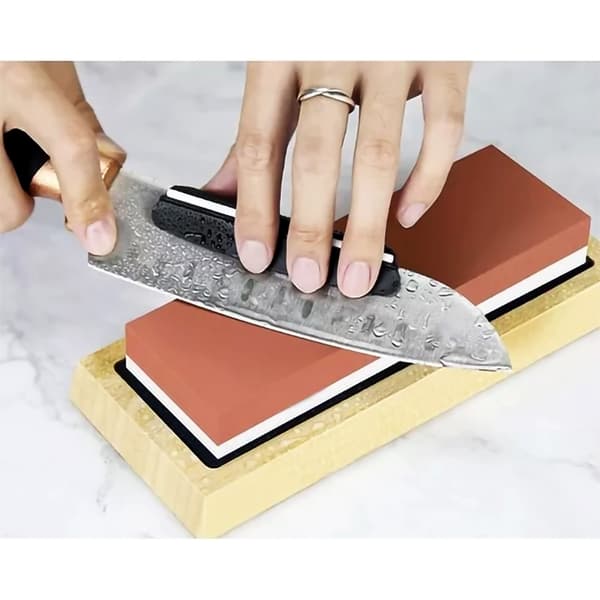 【YD】Whetstone Kit for Knife Sharpening / Sharpening Block - 400/1000/3000/8000 Knife Sharpener 2485