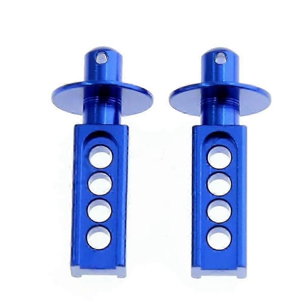Metal Front Body Posts Mount Shell Column til Traxxas Mini E-Revo E Revo Slash 1/16 RC Bil Opgraderingsdele Tilbehør, 1 OP