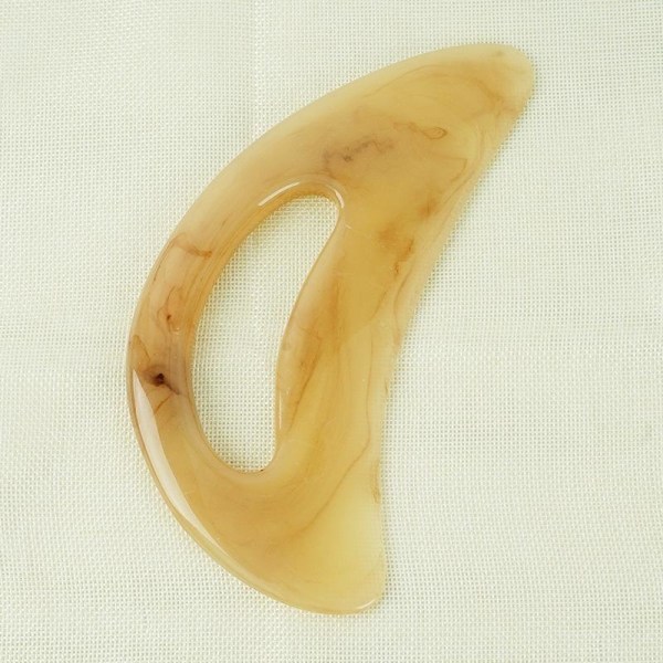 iso gua sha guasha vartalohierontatyökalu 9cm Färg C