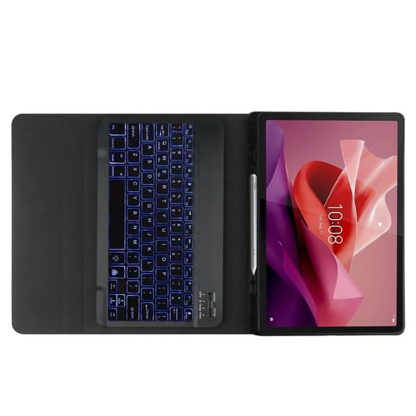 【YD】Tech-Protect Lenovo Tab P12 Etui SC Tastatur Sort 730