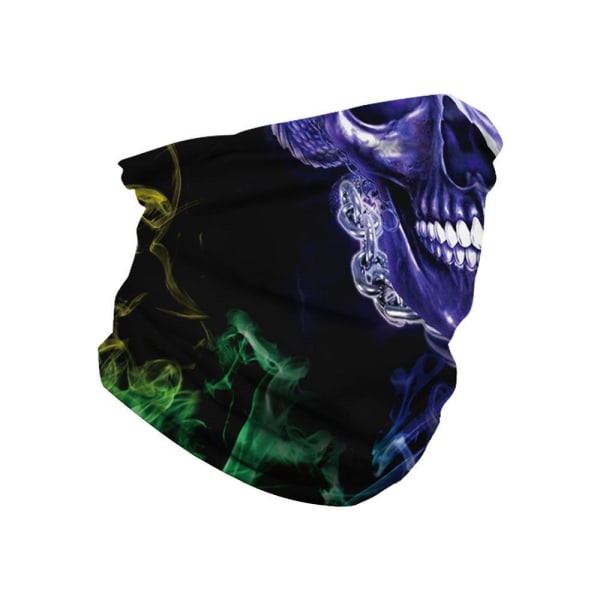 Skull Bandana - Multifunktionstørklæder purple one size