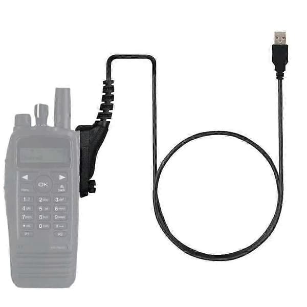 PMKN4012B USB-programmeringskabel er egnet kompatibel med APX6000 APX1000 APX4000 DGP4150 DGP8550-programmering Black