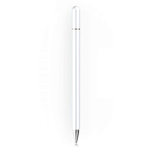 【YD】Tech-Protect Charm Stylus Pekepenn Hvit/Sølv 20