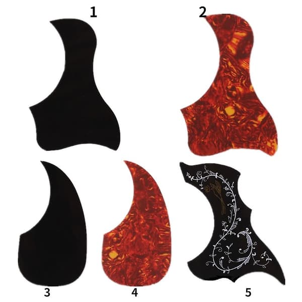 【YD】1 Professional Folk Guitar Pickguard Sticker 5