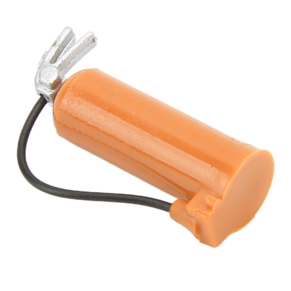 Oranssi elävän näköinen koristeellinen muovinen sammuttimen simulaatio 1/18 1/24 RC-autoille