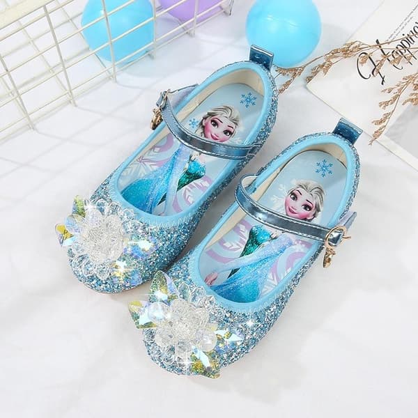 【YD】Prinsessesko Elsa Sko Barn Festsko Rosa