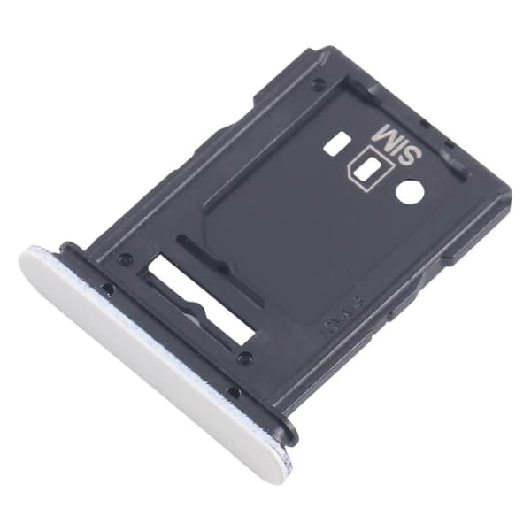 (Ny) For Sony Xperia 10 VI SIM + Micro SD-kortskuff White