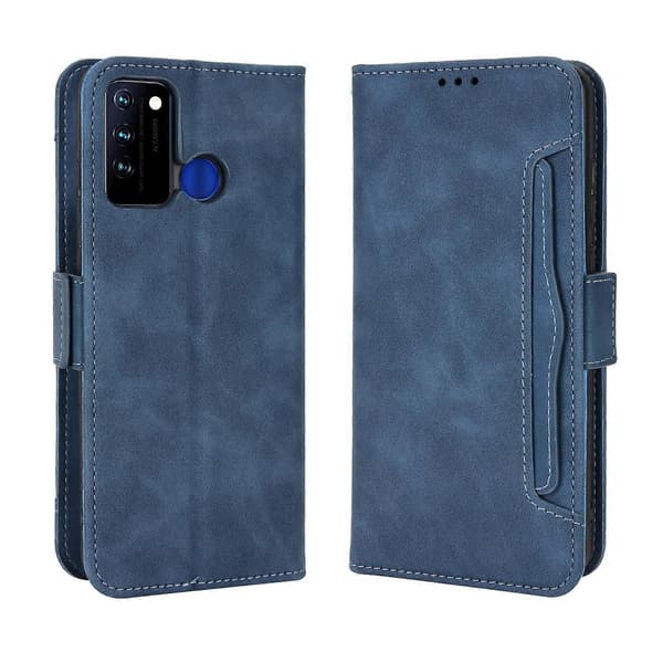 【Uusi】 BLU G71 -puhelinkotelo, nahkajäljitelmä, vasikankuvio Blue
