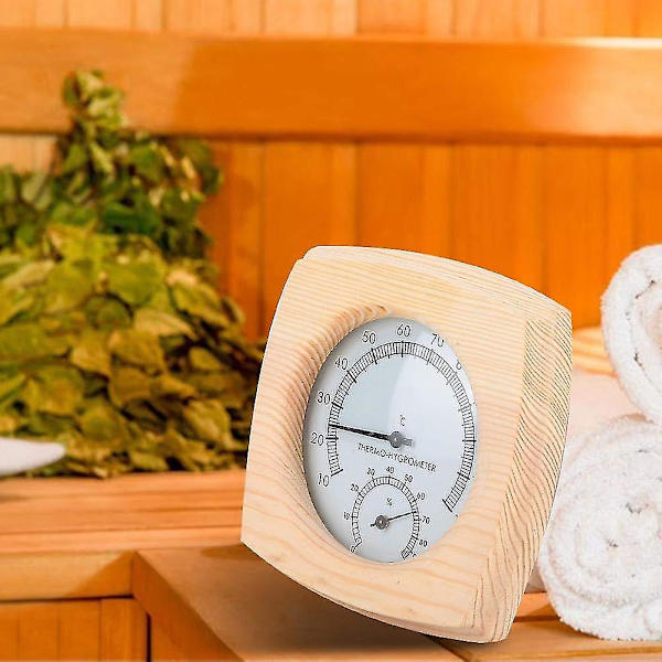 Bastutermometer, Digital Basturumstermometer Och Hygrometer