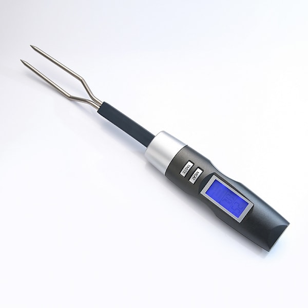 Digital stek- och grilltermometer med gaffelform 0-110 °C