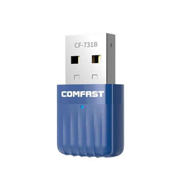 COMFAST CF-731B WiFi 6 Bluetooth 5.4 USB-sovitin AX600 Dual Band 2.4G/5G langaton verkkokortti Not Specified