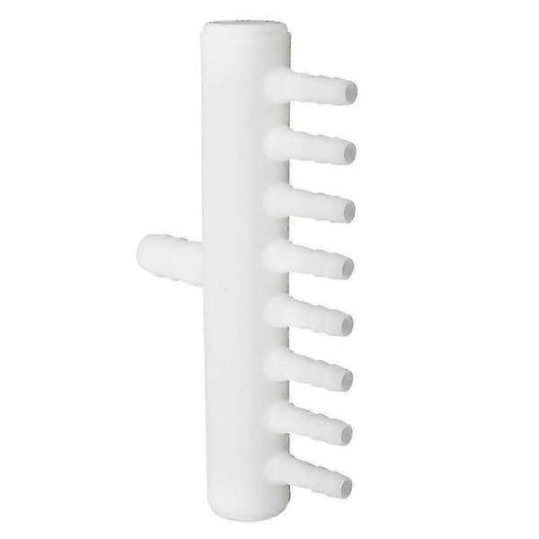 Plast 8-vejs akvarierør splitter luftventil LX