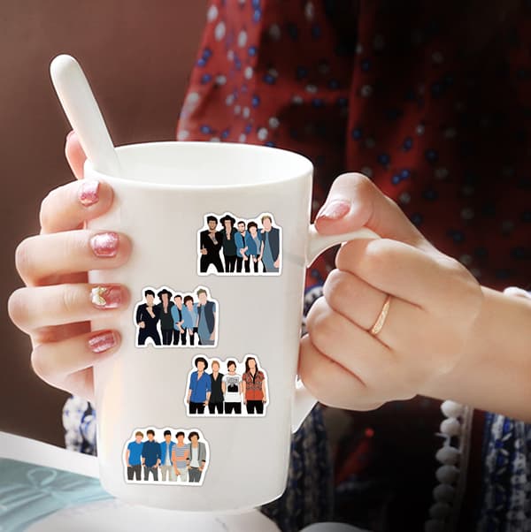 [YD]50 stk One Direction Klistremerker