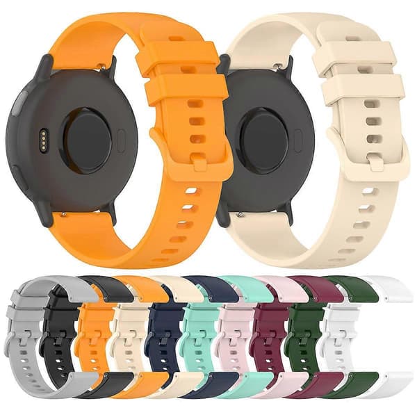 Til Garmin vivoactive 5 Silikonebånd 20mm Quick Release Erstatningsrem Teal