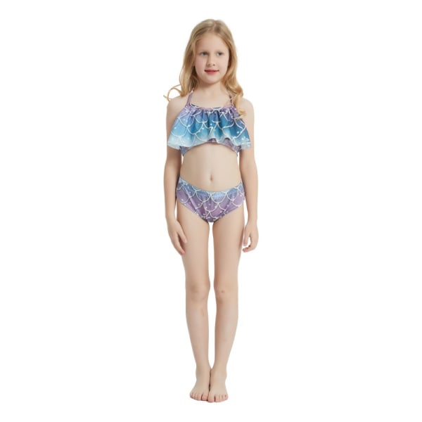 Adult Mermaid Tail, NO Monofin - Sett for voksne og tenåringer med undertøy E503 140
