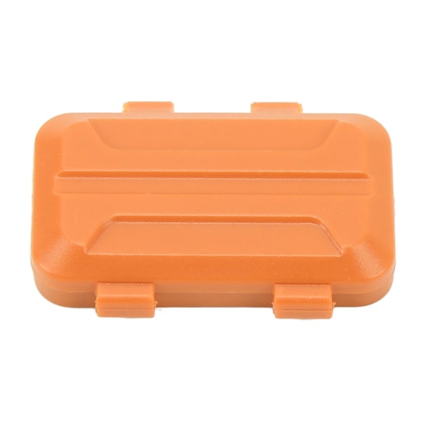 Högkvalitativ orange RC-bil sidverktygslåda för AXIAL SCX24 1/18 1/24 modeller