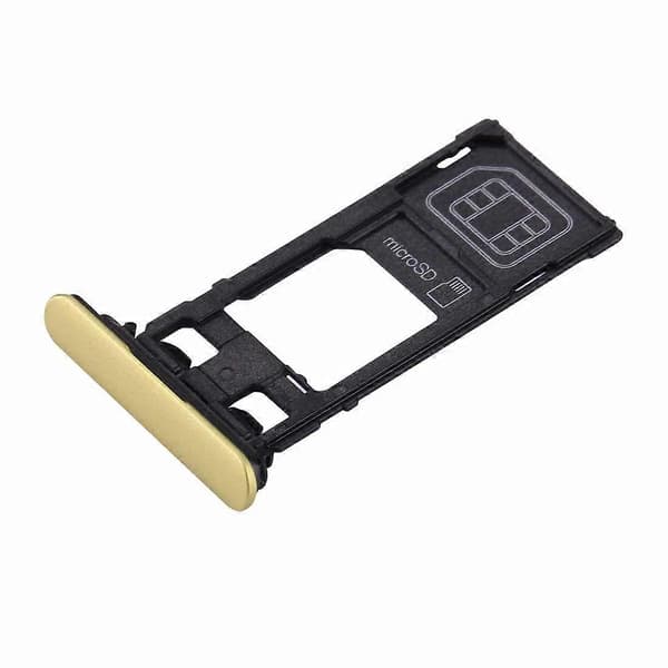 (Ny) til Sony Xperia XZs SIM- og Micro SD-kortbakke Gold