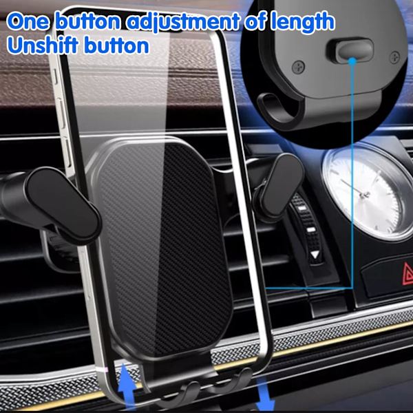 360 Degree Rotating Universal Car Phone Holder Air Vent GPS Mouse
