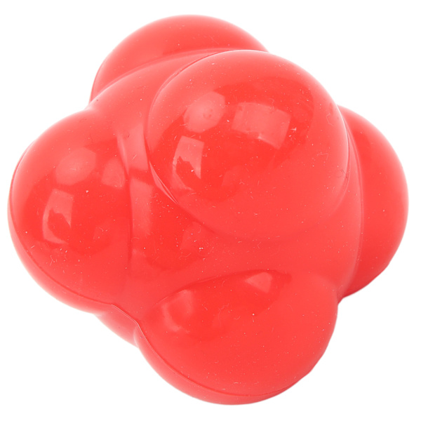Bounce Reaction Balls för hand Ögonkoordination Reflex Speed ​​Agility Träningsutrustning för baseball Fotboll Basket Röd