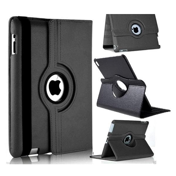 【YD】Futteral til iPad 7. / 8. / 9. generasjon 10.2\" - Roterbart 360° Svart Black Svart