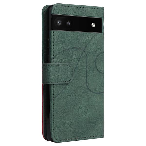 【YD】KT Wallet Case for Google Pixel 6a 5G - Green Green Grön