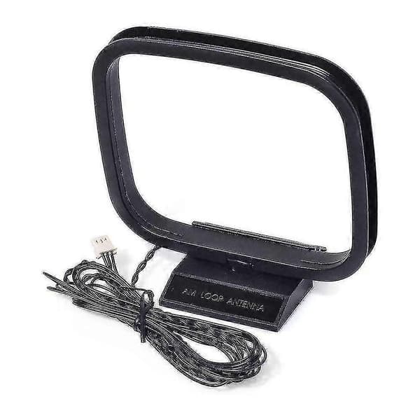 【BQ】1 stk AM/FM Loop Antenne 3-bens stik til HIFI-modtager lydsystem .DECO.
