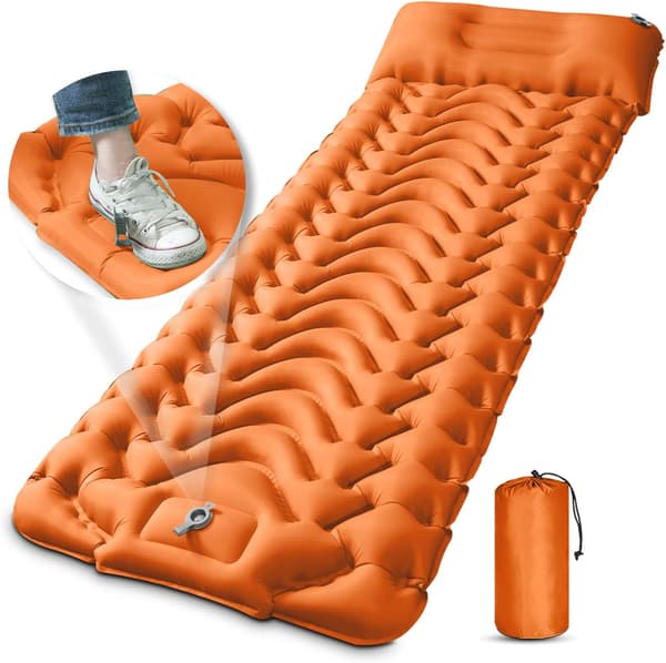 【YD】Camping liggeunderlag, ekstra tykt 3,9 tommer oppblåsbart Sl