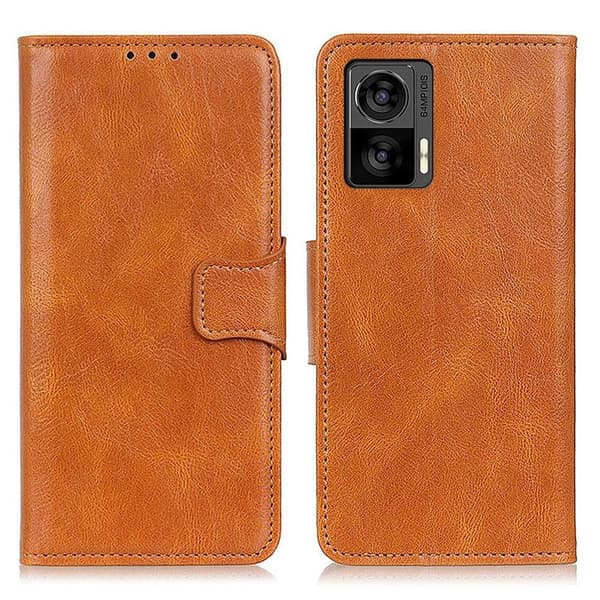 【YD】Motorola Edge 30 Neo 5G Etui Split Læder Brun 65