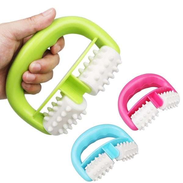 Blå D Typ Fat Control Roller Massager Lift Tools roller Square Green