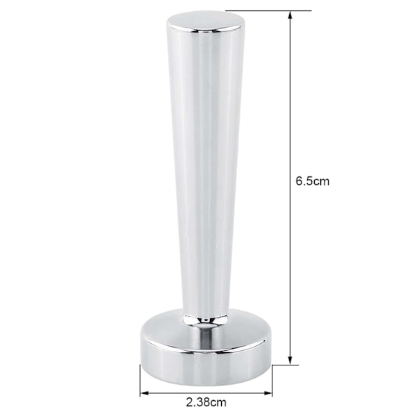 Enkel Espresso Tamper i Rustfritt Stål for Nespresso Kapsel Kaffemaskiner