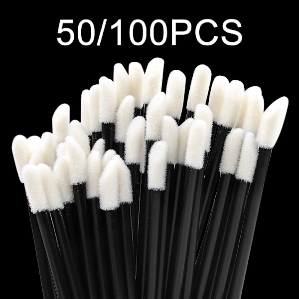 50/100 st Engångsverktyg för läppborste 100pcs