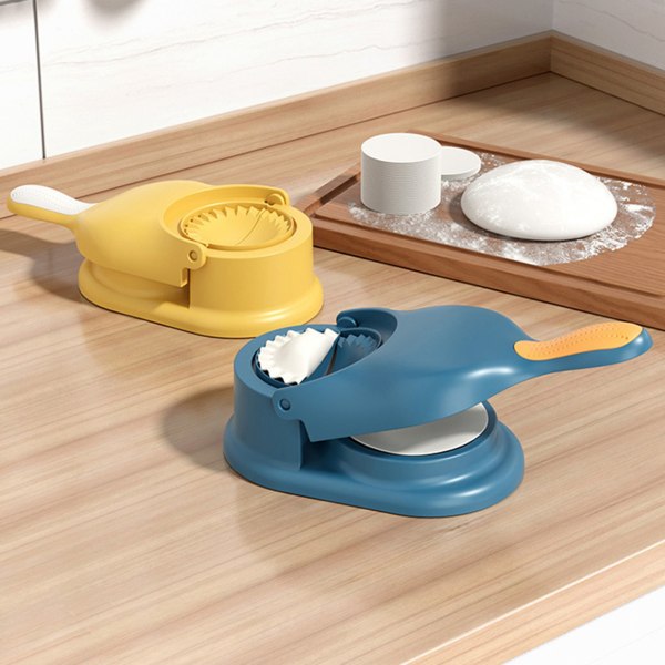 2-i-1 Dumpling Maker Press Dumpling Form blå blue