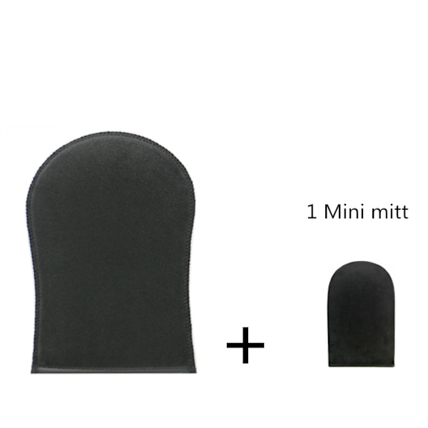 Rengöringsverktyg Back Tanning Applicator Handskar Black Am1