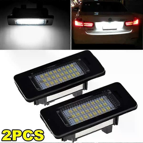 1KPL 24LED Rekisterikilven valo BMW E90 M3 E91 E92 E70 X5 X6 E39 F30 E60 E61 E93 Autotuotteet Rekisterikilven valot