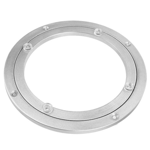 8-tommers roterende displaystativ i aluminium - Rundt dreieskive for utstillinger