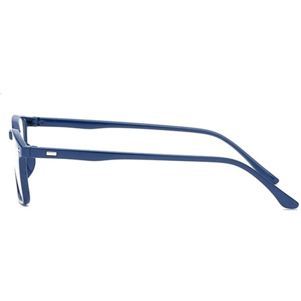 Snygga och bekväma läsglasögon med anti-blått ljus (+1,0 - +) Svart 4.0
