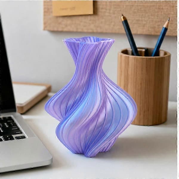 Dobbeltfarget silke PLA-filament for 3D-printere, himmelblå og rosa DU
