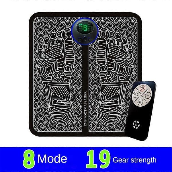 【YD】Elektrisk fodmassage-måtte til cirkulation - USB-genopladelig EMS[JUN]