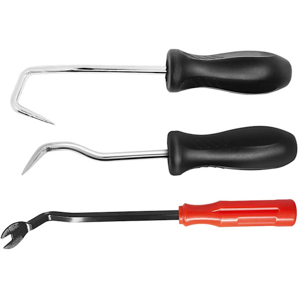 3-pack slangborttagningskrokar med fästelement