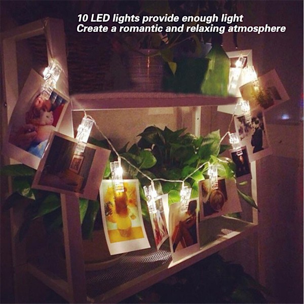 LED-valokuvakehyssarjat - Valkoiset riippuva koristeet juhliin ja festivaaleille