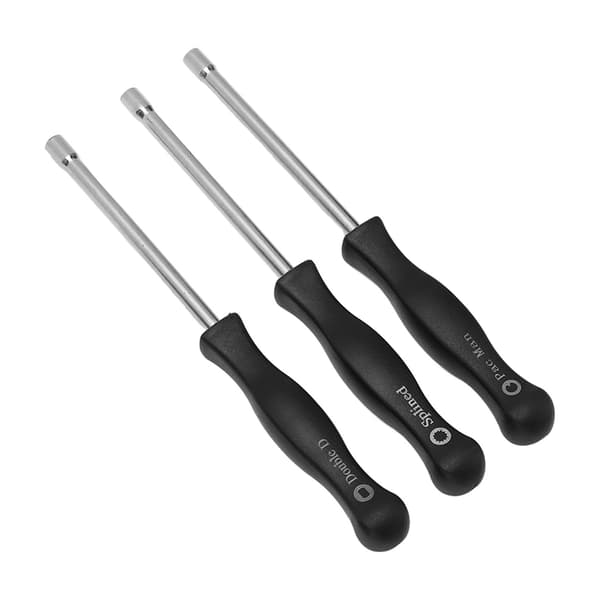[YD]3 Pcs Carburetor Adjustment Screwdriver Aluminum Alloy Carburetor Adjustment Tool for 2-Stroke Engine