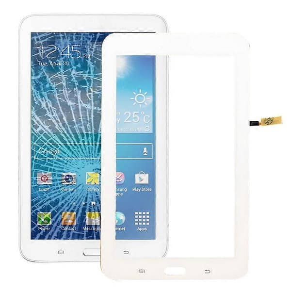(Ny) Til Galaxy Tab 3 Lite 7.0 / T110 Kun WiFi-version KOMPATIBEL Touch Panel Digitizer White