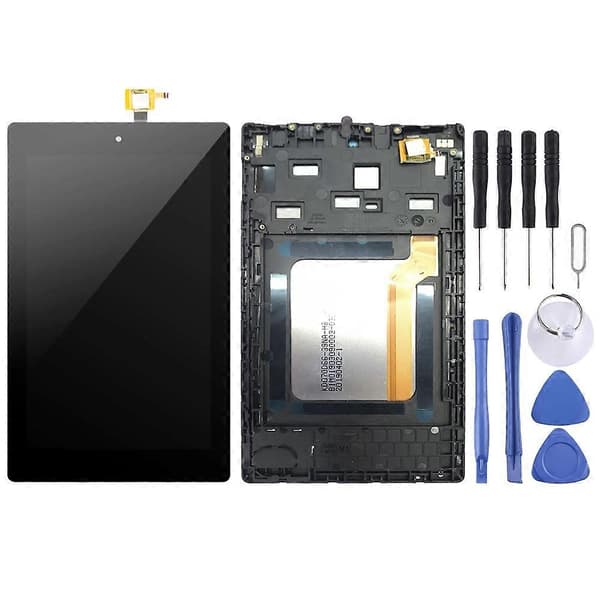(Ny) OEM LCD-skærm til Kindle Fire HD 7 2017 SR043KL Digitizer Komplet Samling med Ramme (Sort) Black