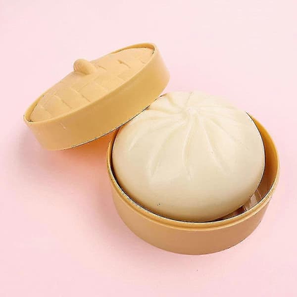 Kreativ dekompression Dumpling Steamer Mjuk dekompression Dumpling Supermjuk knådning Dekompressionsartefakt Simulering Dumpling Vent Toy Barn A